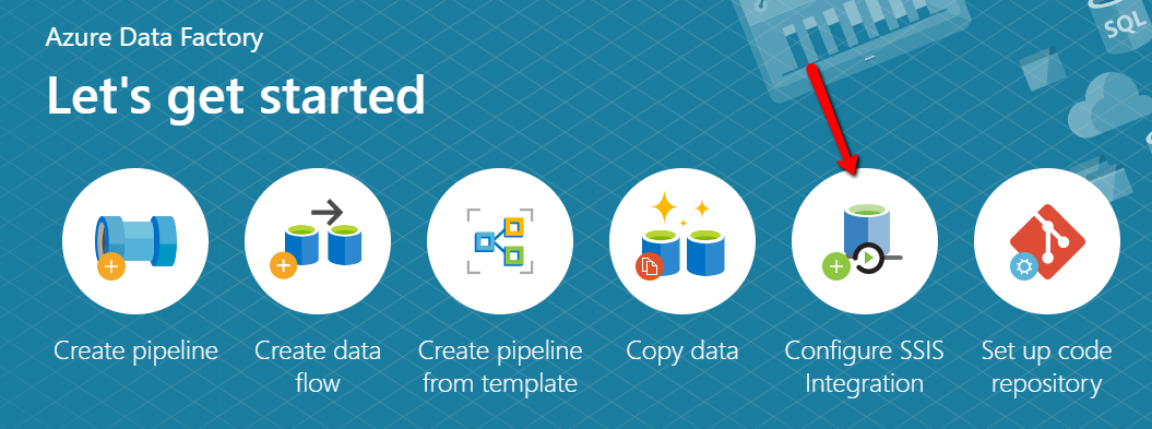 Configure SSIS Integration
